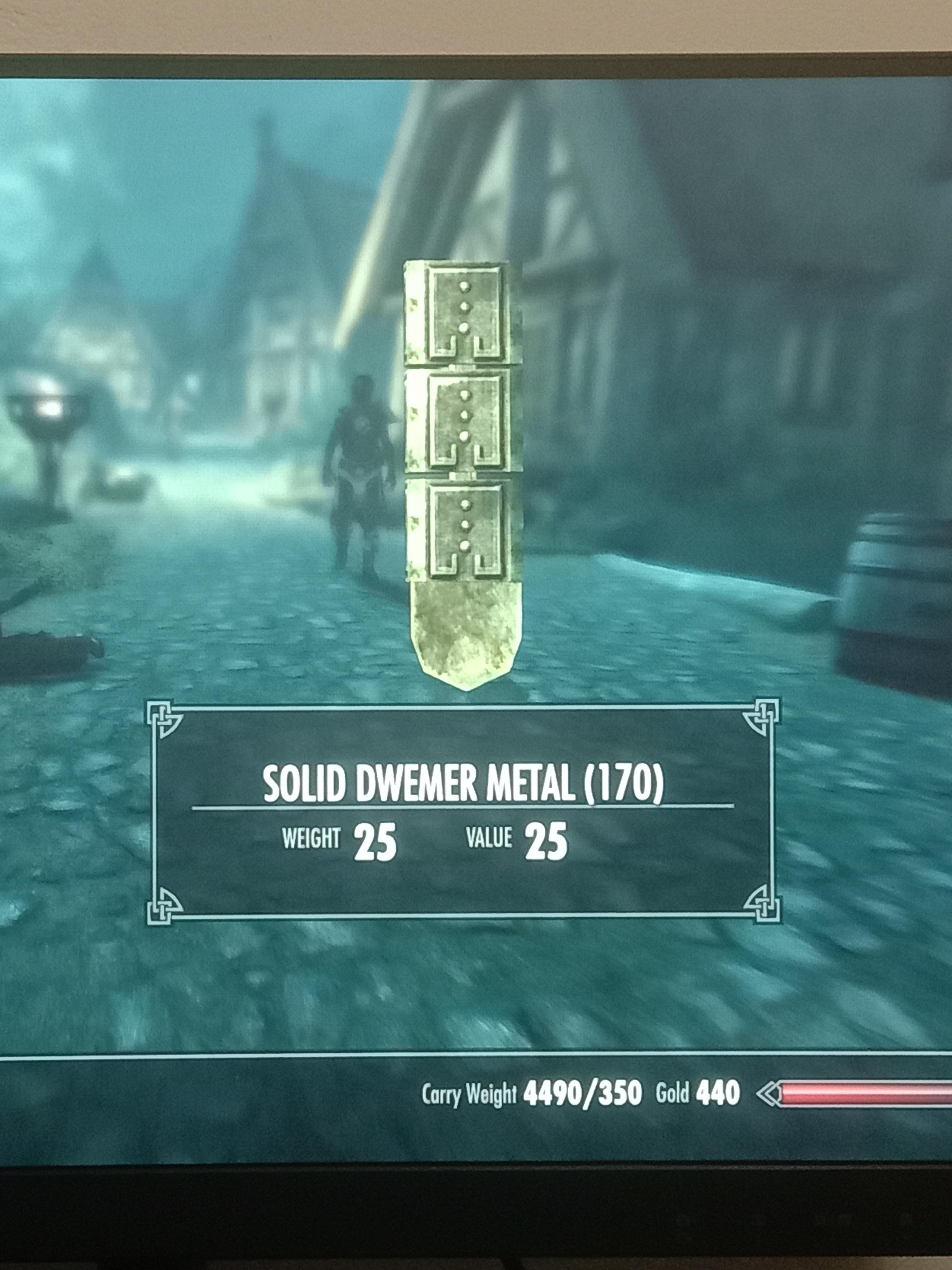 skyrim add carry weight