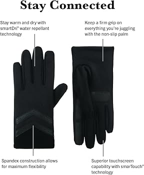 black isotoner gloves