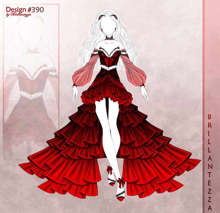 cute anime dress designs