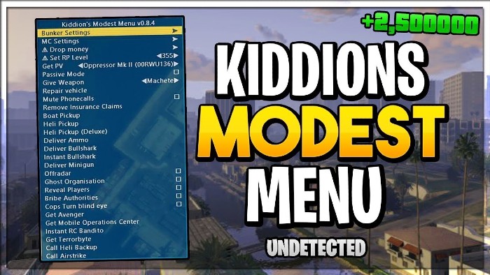 gta online mod menu