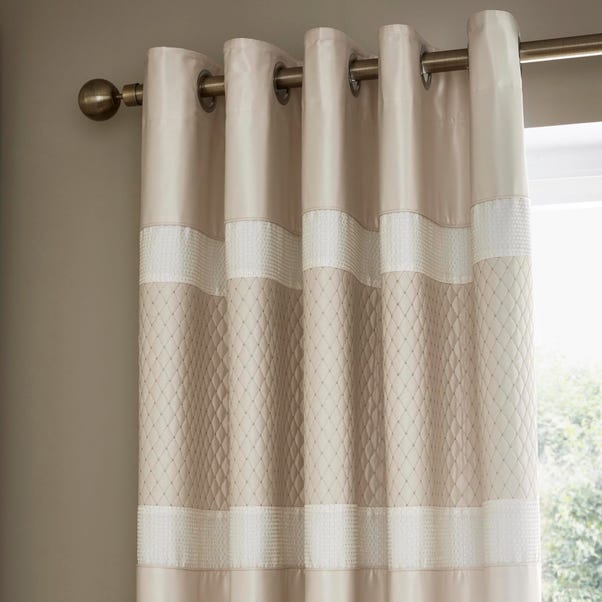 dunelm beige curtains