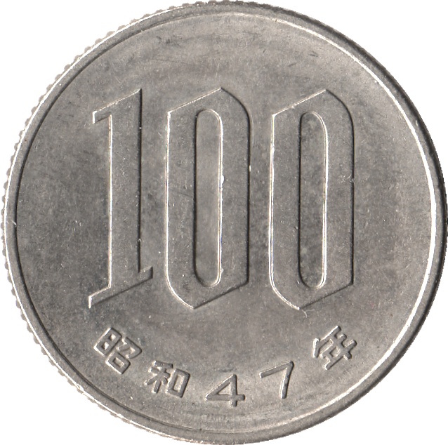 100 yen usd