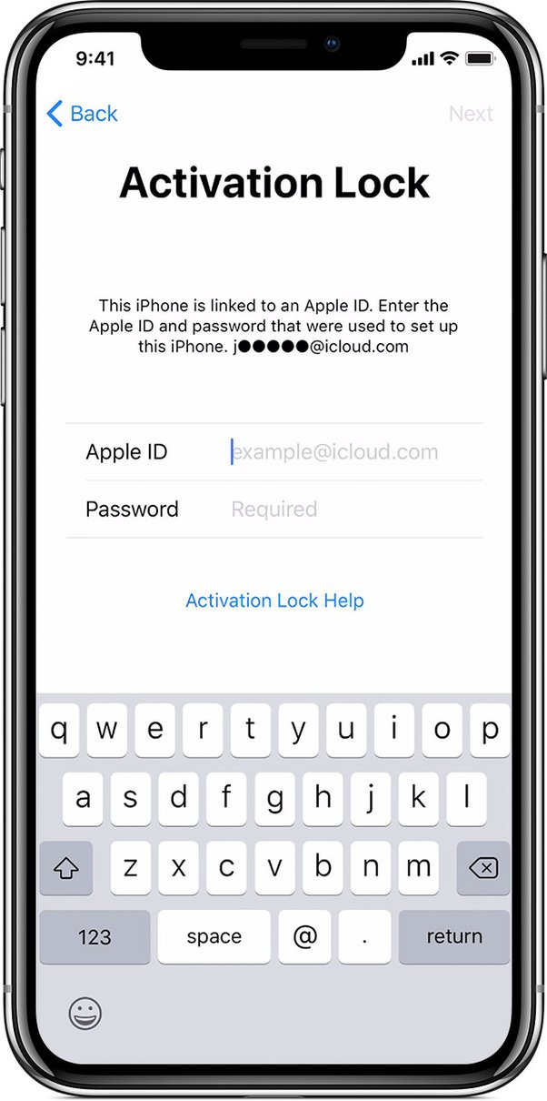 bought an iphone that is icloud locked