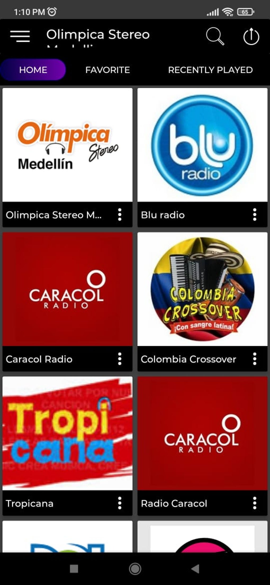 olimpica stereo medellin en vivo