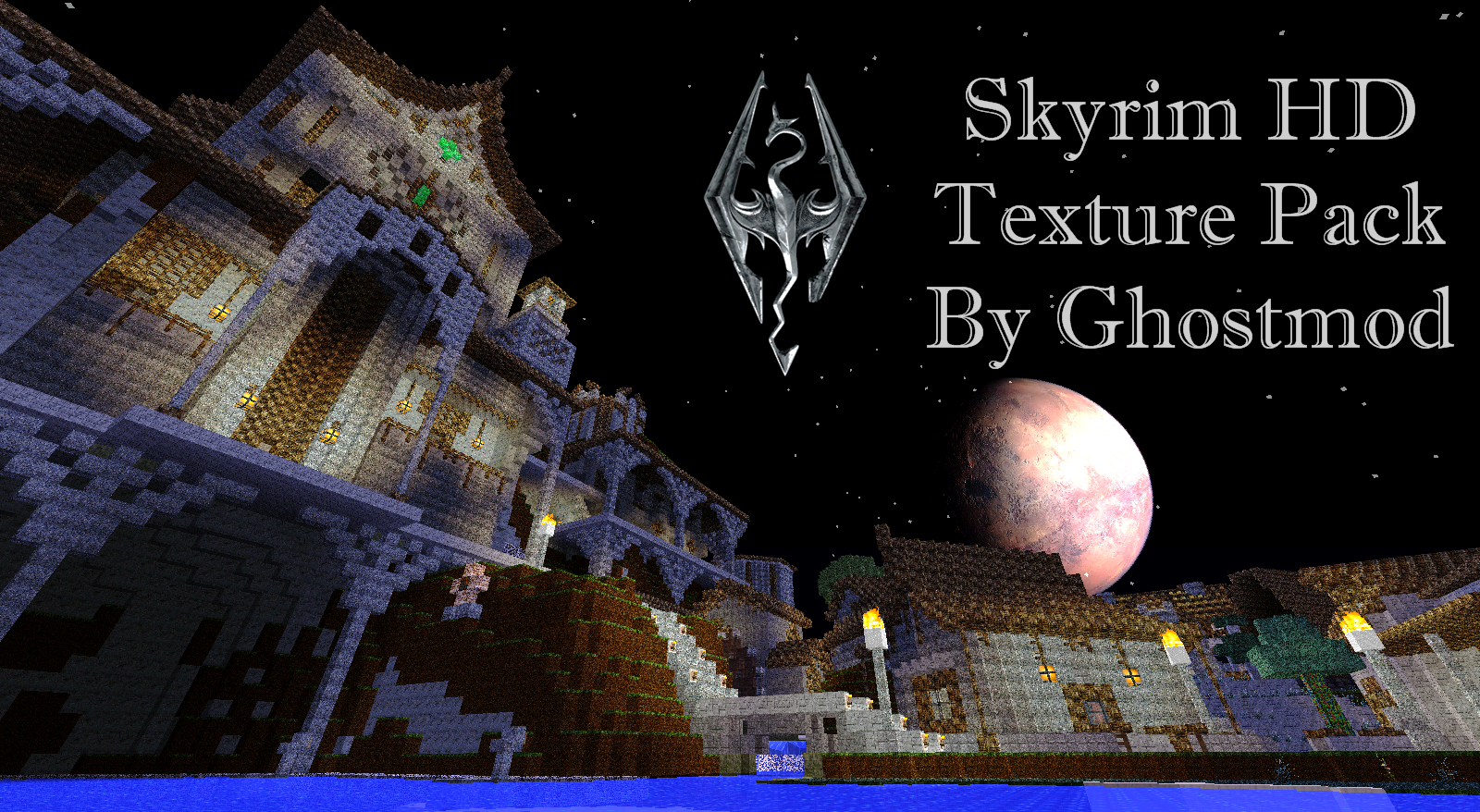 minecraft skyrim texture pack