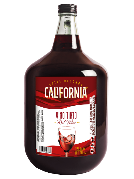 vino tinto california 4 litros