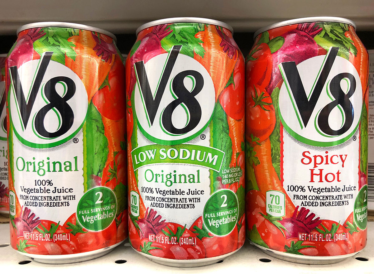 v8 juice bad side effects