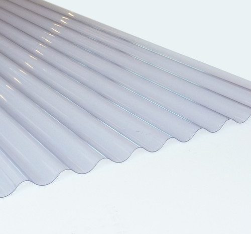 clear plastic corrugated sheets