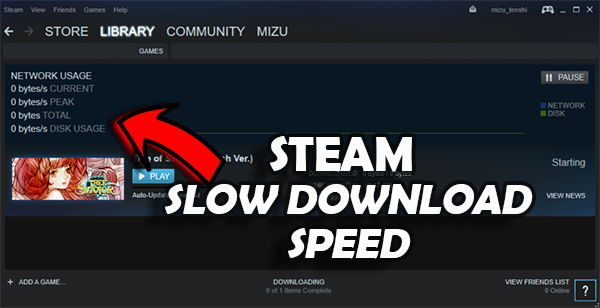 steam slow download speed