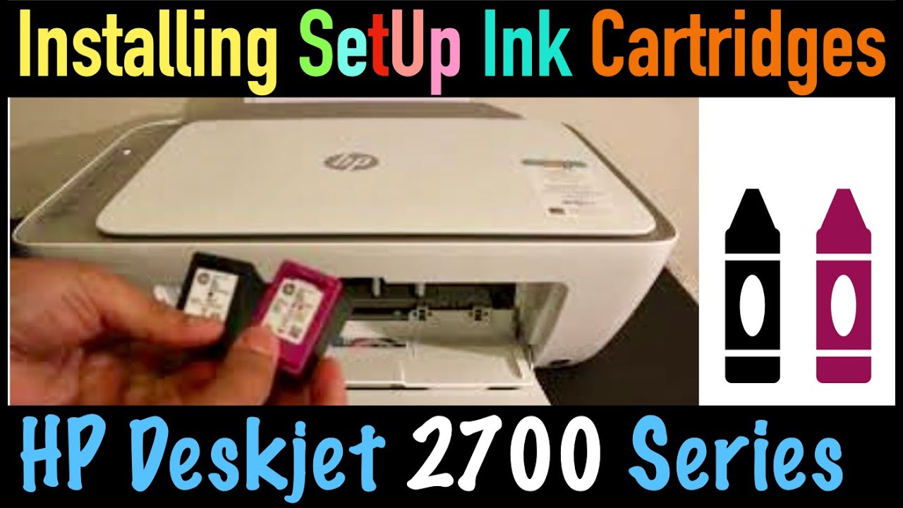 how to insert ink cartridge into hp printer