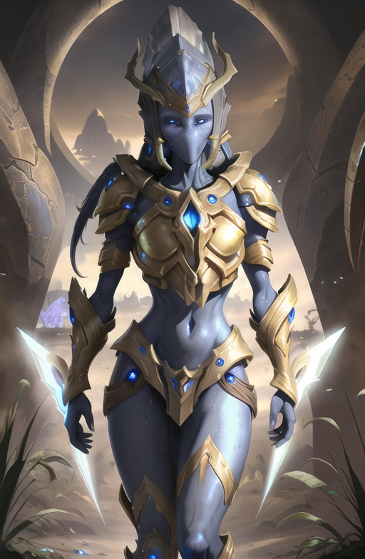 starcraft protoss art