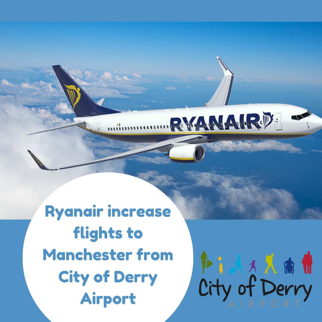 fly manchester to derry