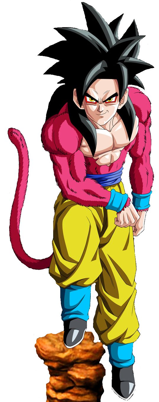 goku ssj4 png