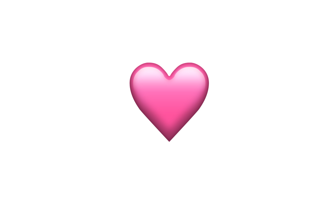 samsung pink heart emoji