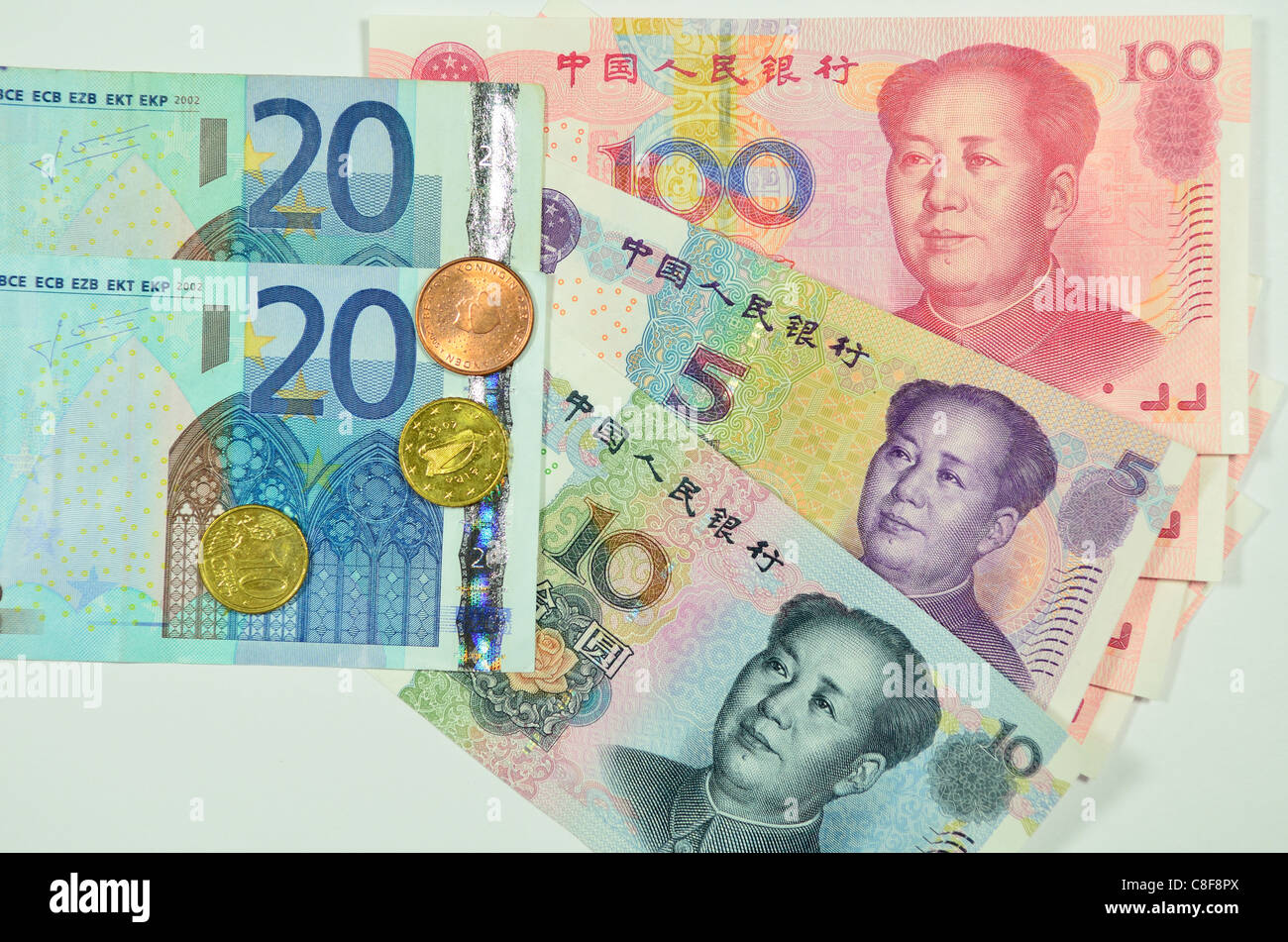 euro to chinese yuan renminbi