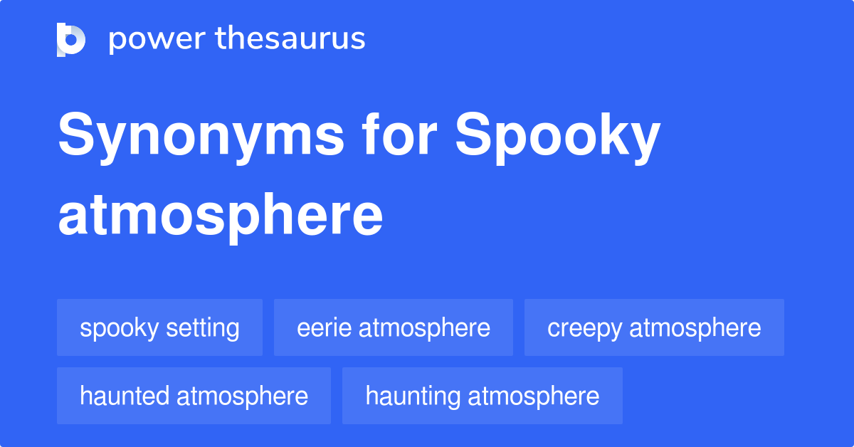 synonyms for spooky