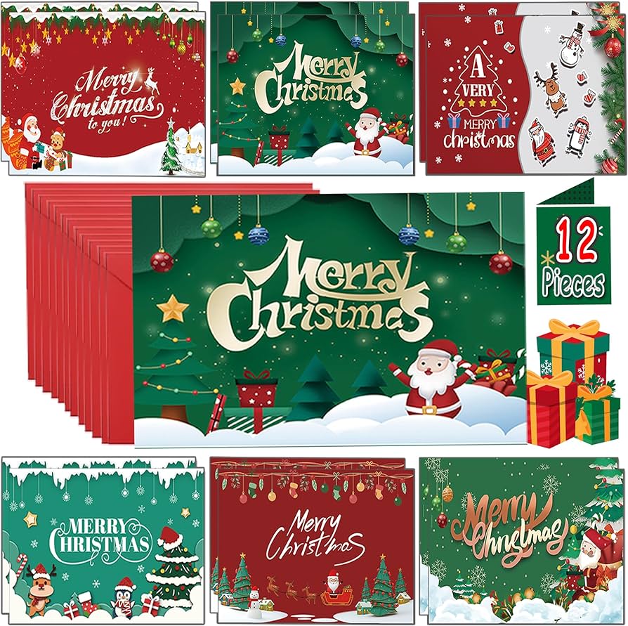 amazon christmas card packs