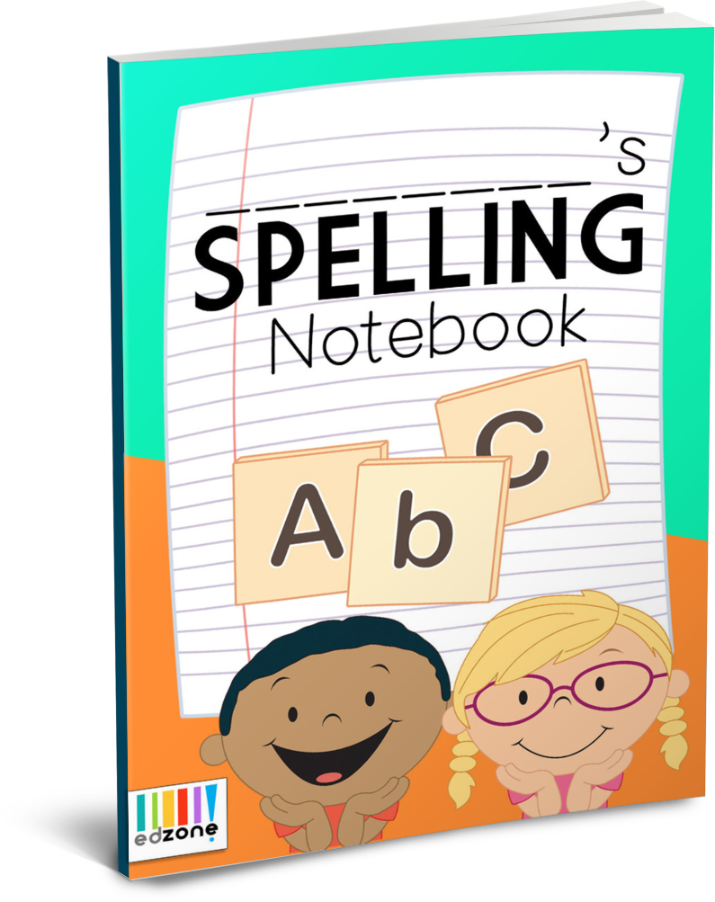 spelling notebook