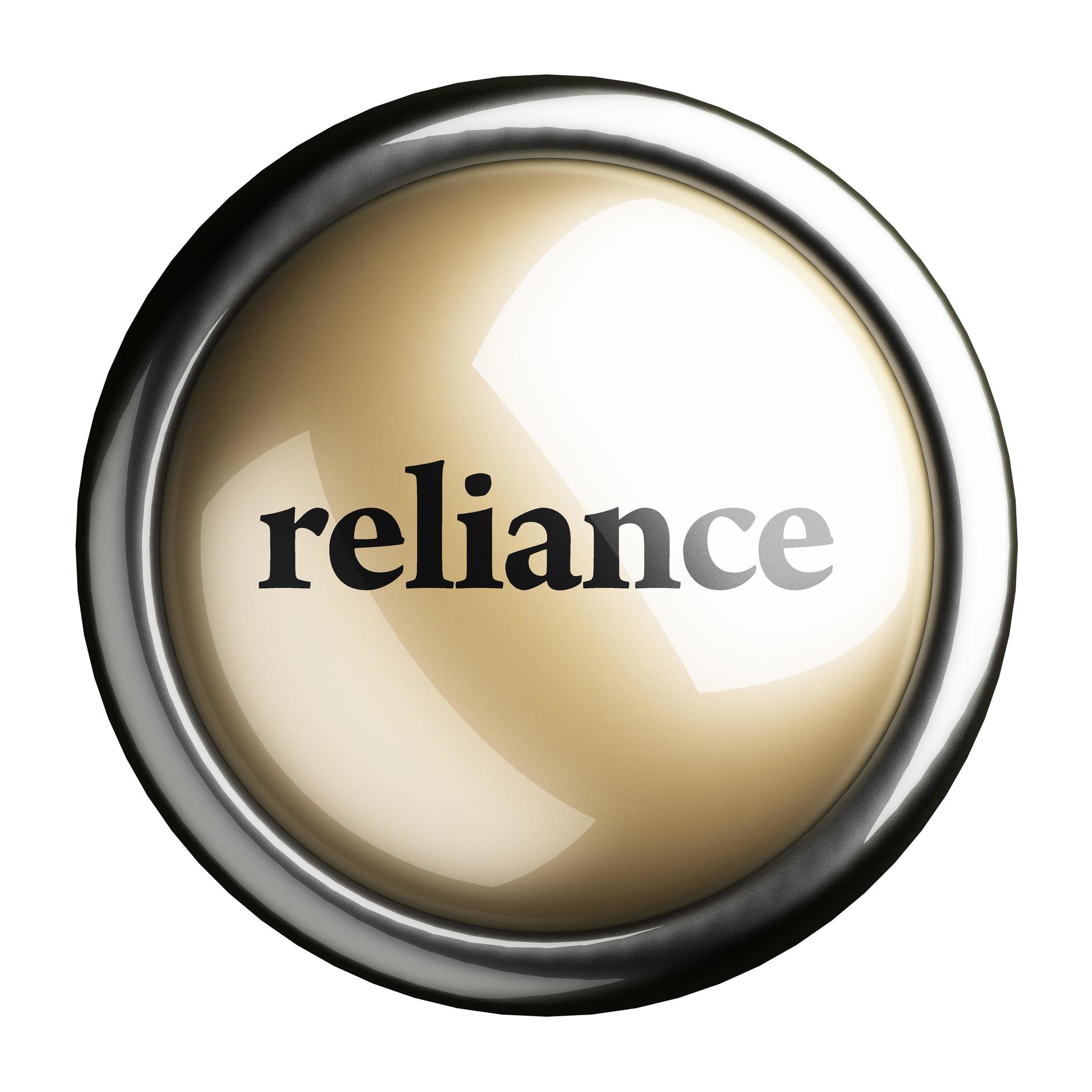 synonym for reliance