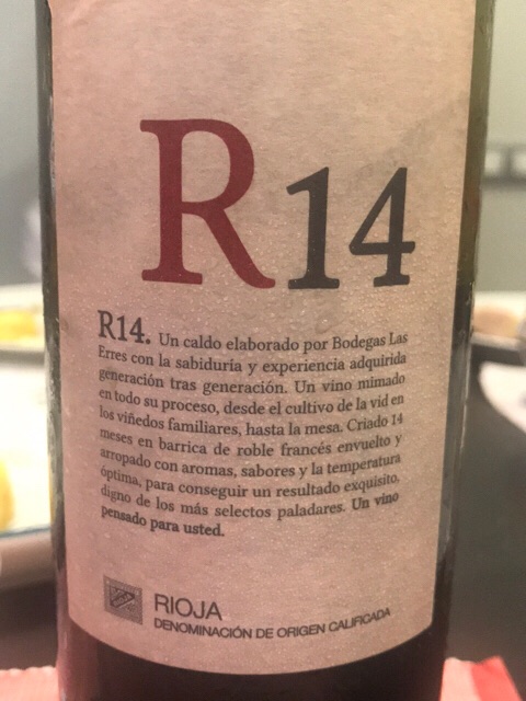 vino r14 precio