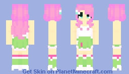 fluttershy minecraft skin