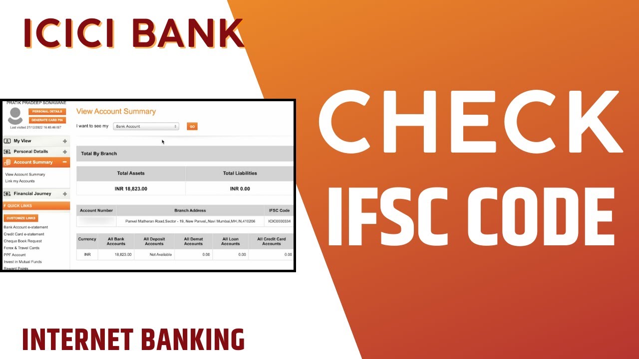 icici bank ifsc code