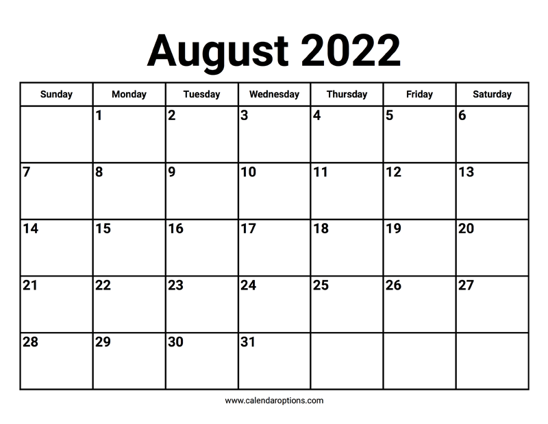 august 1 2022