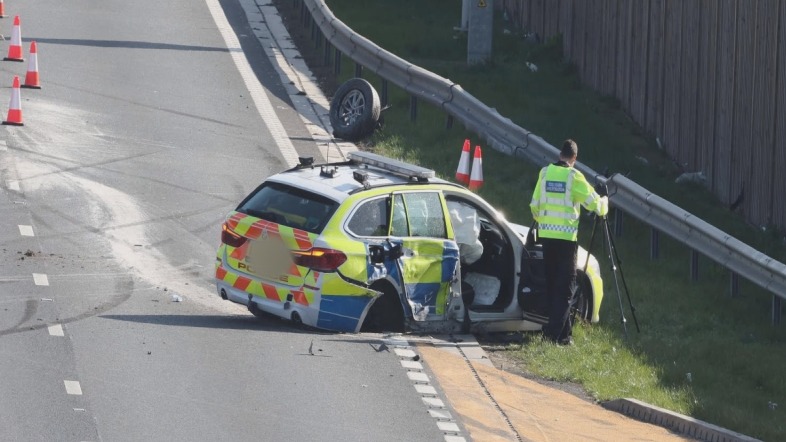 m23 accident today