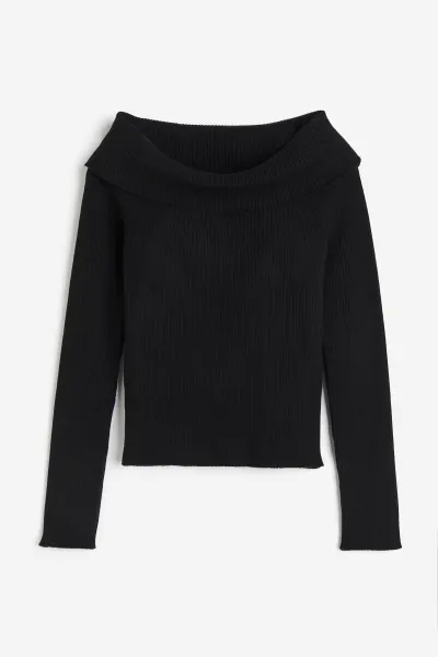 off the shoulder tops h&m