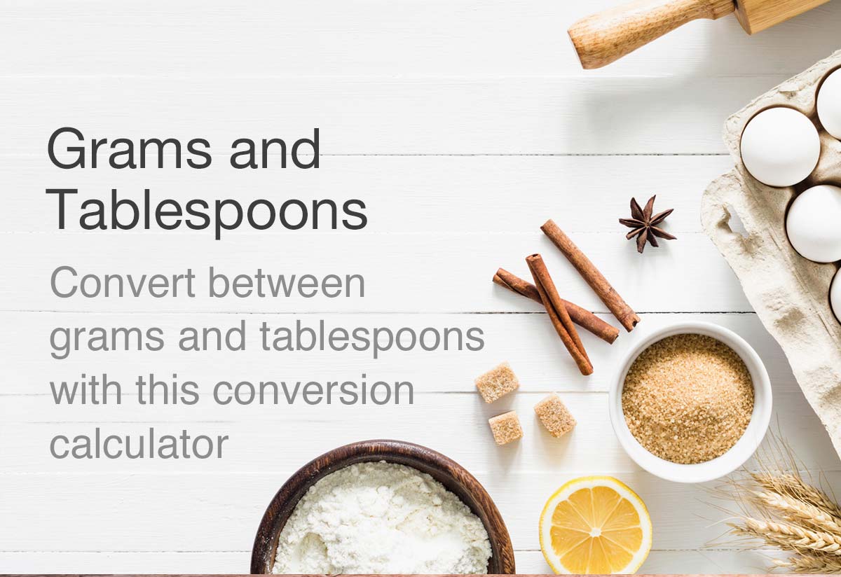 5 tablespoons to grams