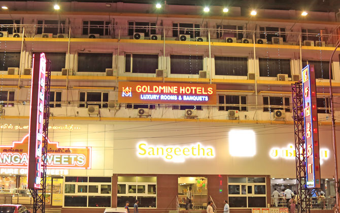 gold mine hotel chennai