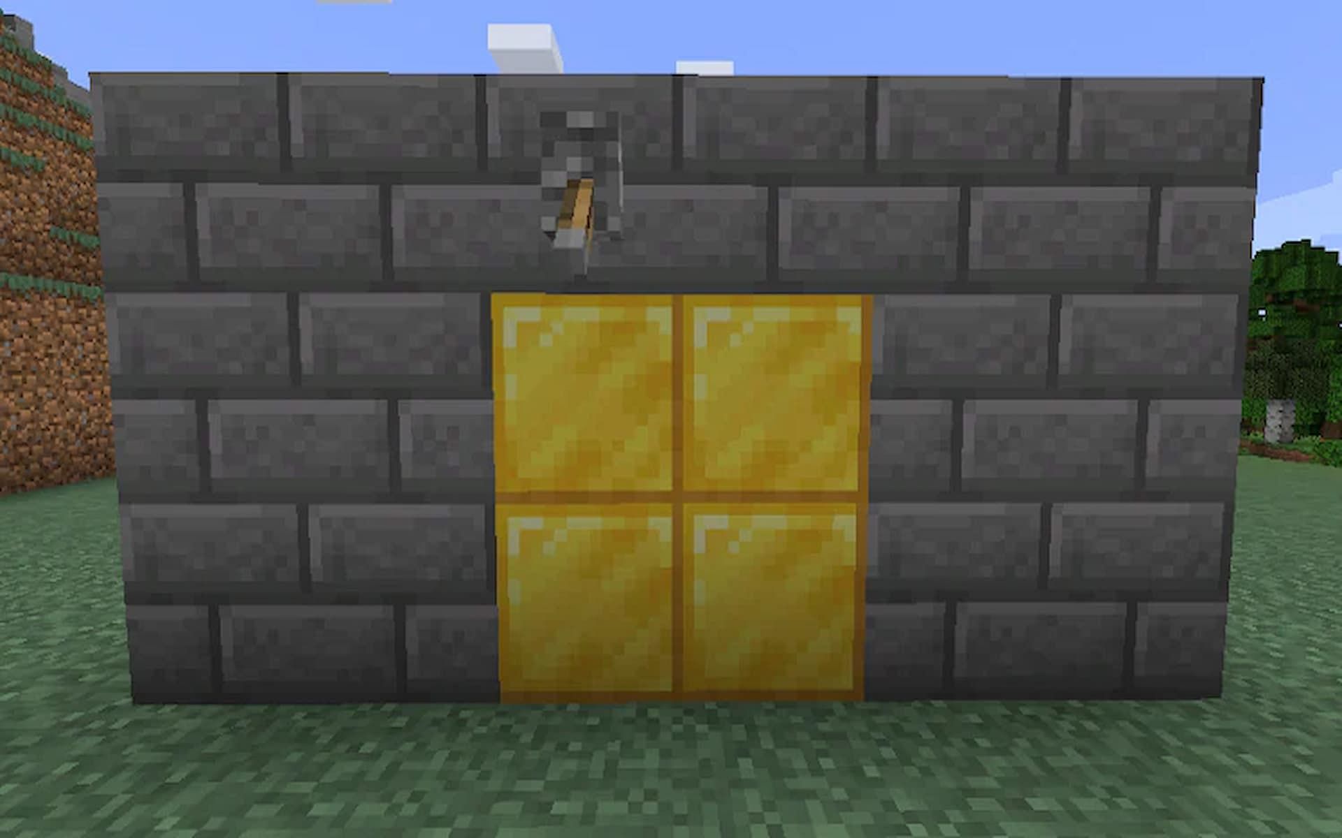 2x2 piston door