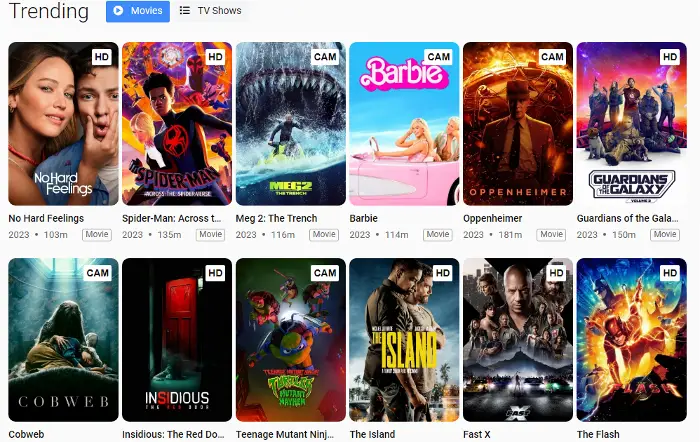 123movies free online movie streaming sites