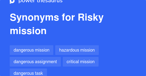 mission synonym