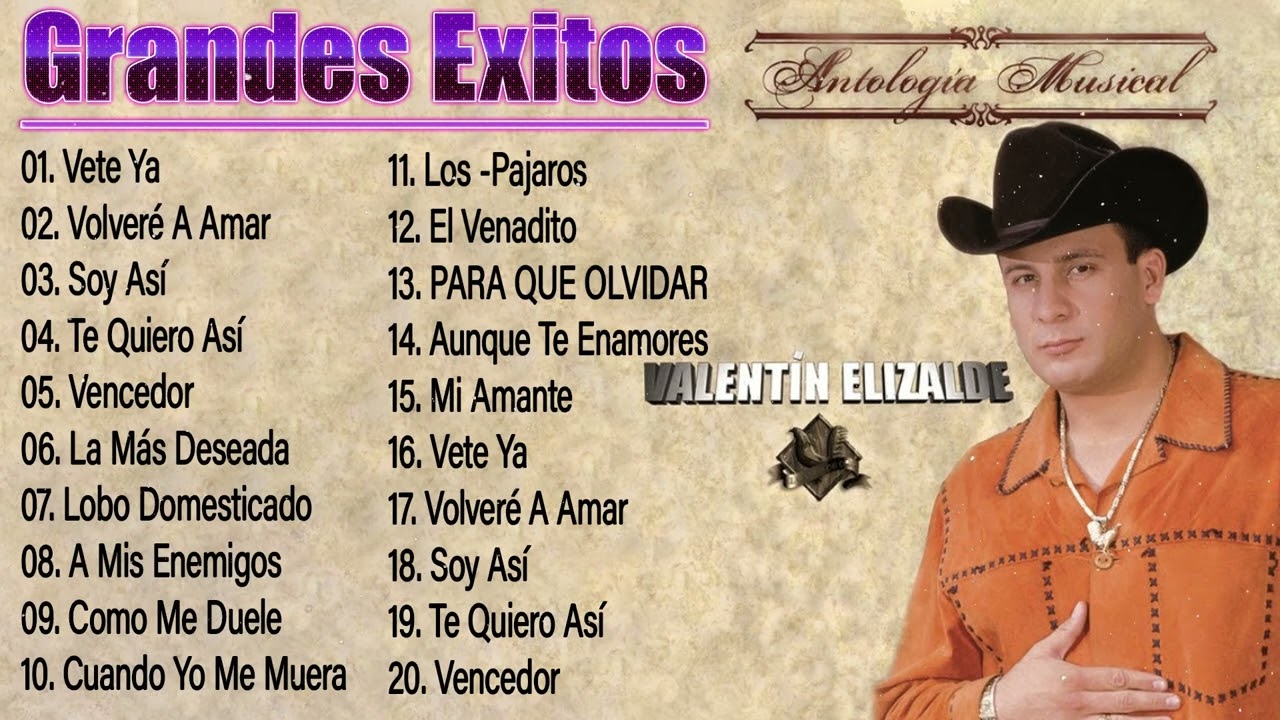 valentin elizalde canciones