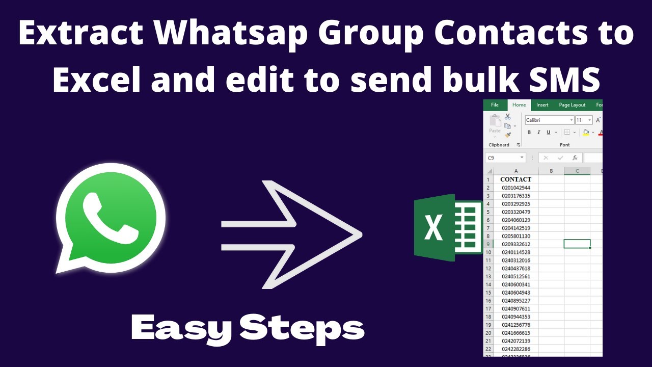 whatsapp contacts extractor