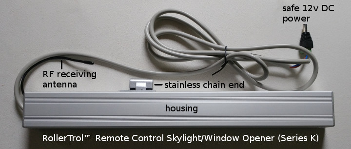 remote control skylight