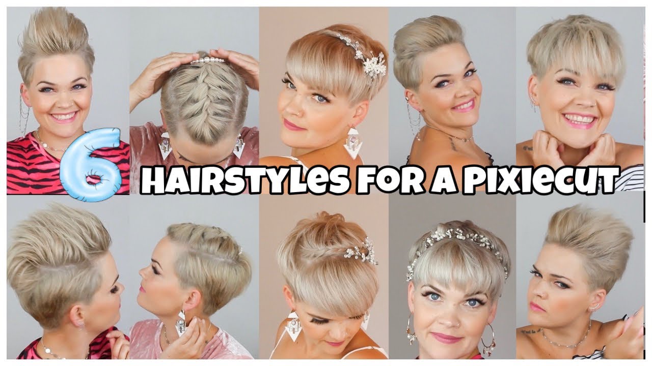 cute hairstyles for pixie cuts
