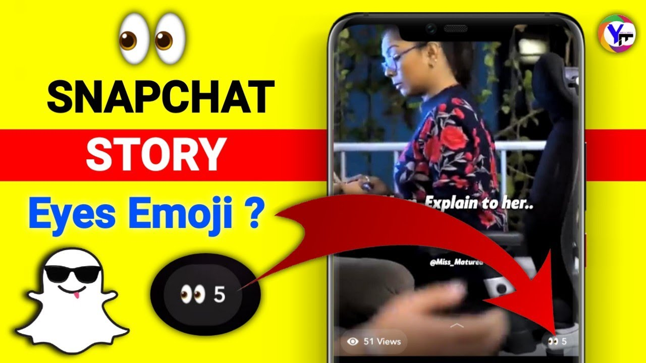 what are the two eyes on snapchat