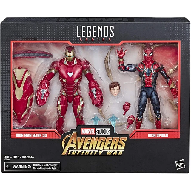 iron spider marvel legends infinity war