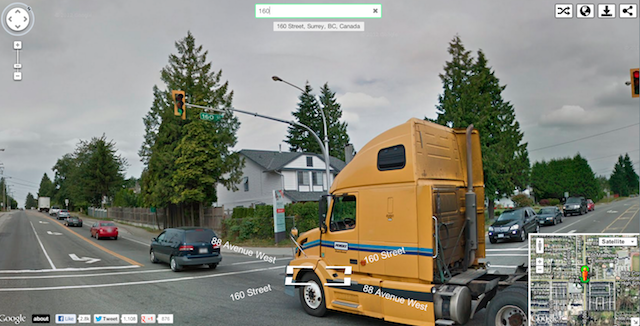 instant google street view