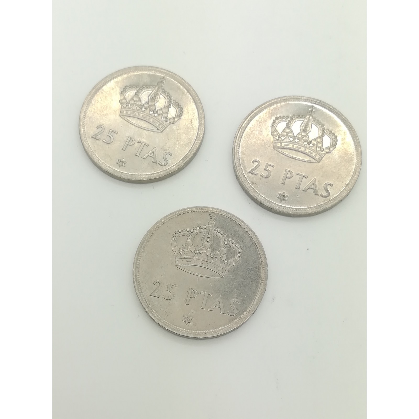 moneda 25 pesetas 1980