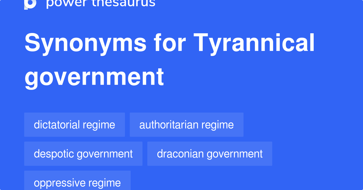 tyrannical synonym