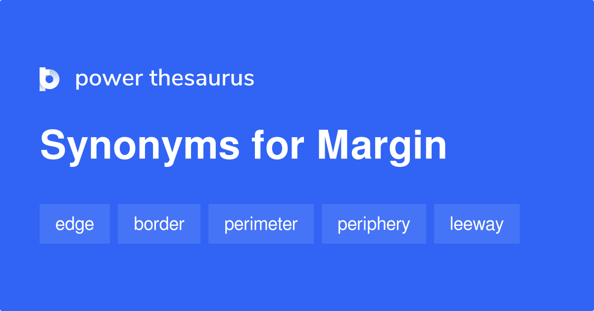 margin thesaurus