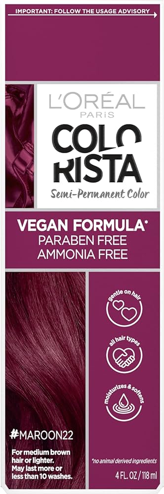 loreal hair dye semi permanent