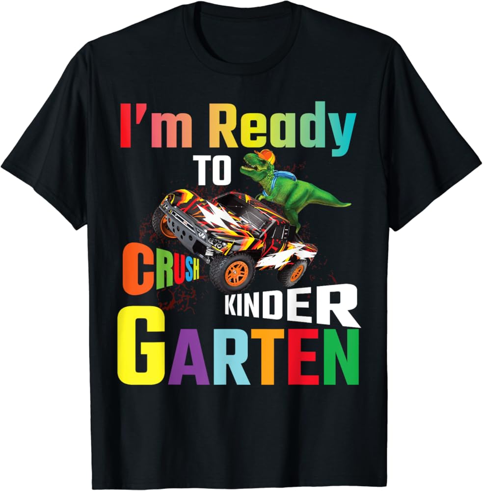 ready to crush kindergarten shirt