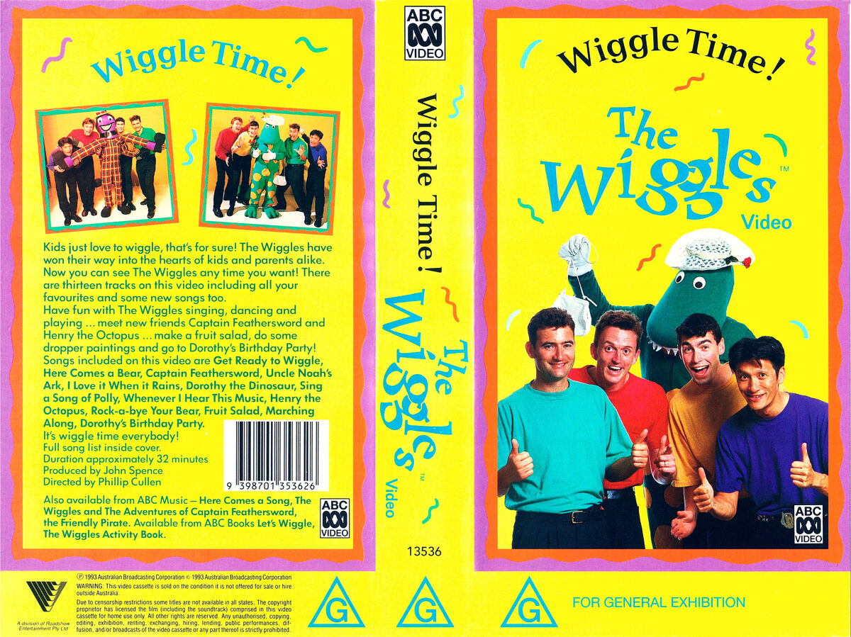 the wiggles wiggle time 1993 vhs