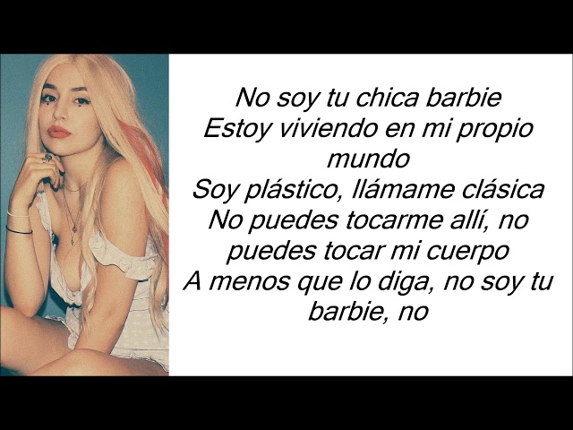 not your barbie girl letra español