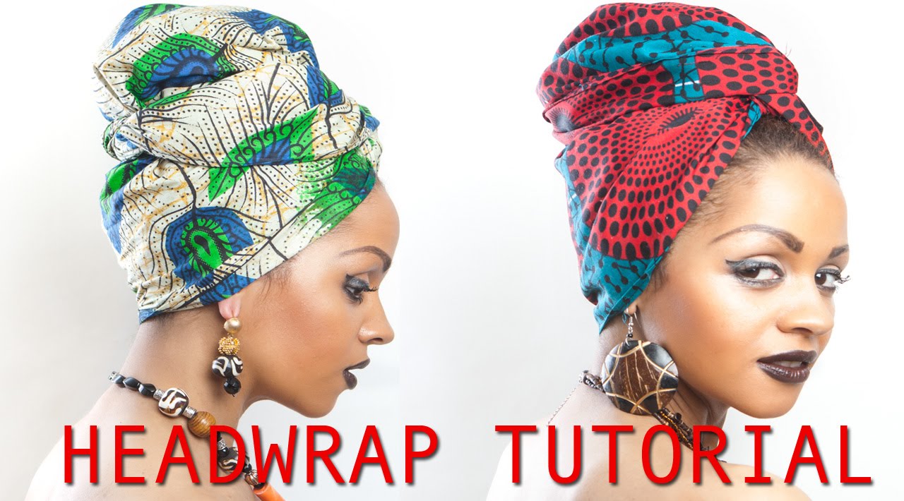 how to make african head wraps