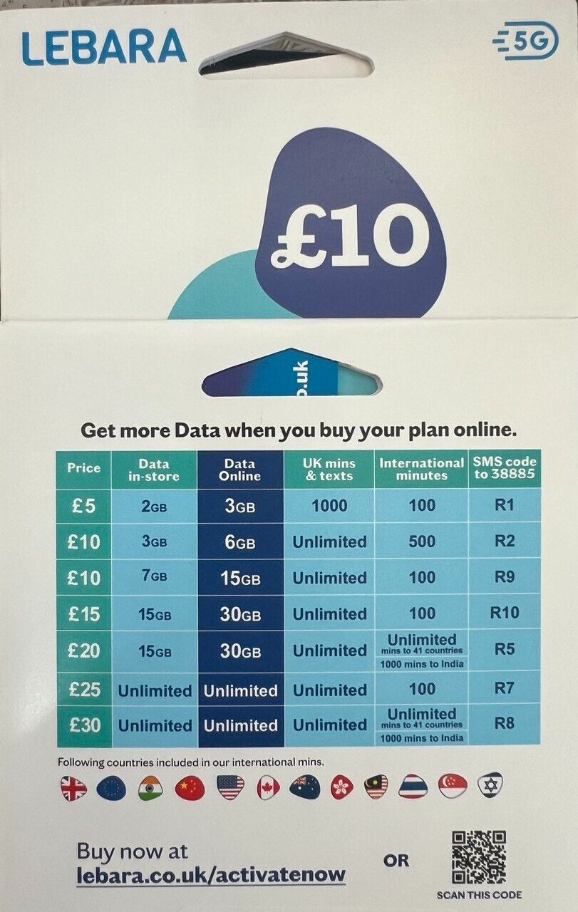 lebara data plan